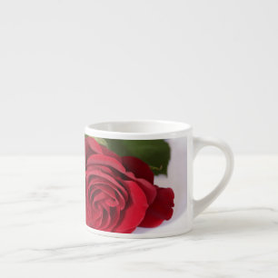 Rose rouge Gros plan Minimalisme Café Coupe Mug