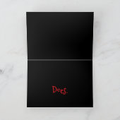 *'Rose Rouge' - La carte Love Does (Intérieur)