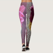 Rose rouge Leggings (Dos)