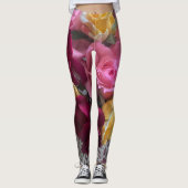 Rose rouge Leggings (Devant)