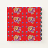 Rose Rouge Ma recette Livre Fleur Aquarelle Art (Dos)