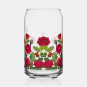 Rose Rouge Moderne Minimaliste Je T'Aime (Gauche)