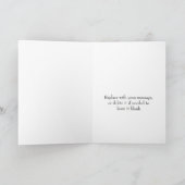 Rose rouge romantique Je t'aime Valentines Carte d (Intérieur)