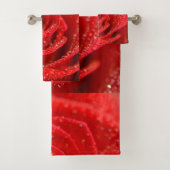 rose rouge rouge (En situation)