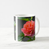 Rose rouge sauvage - mug (Devant droit)