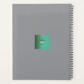 Rose rouge sauvage - planificateur (Dos)