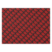 Rose rouge sur nappe noire (Devant (Horizontal))