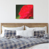 Rose rouge - Toile (Insitu(Chambre))
