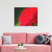 Rose rouge - Toile (Insitu(Salon))