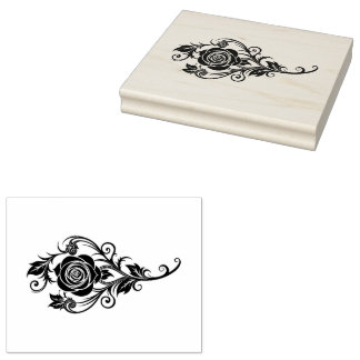 Rose Rubberstempel