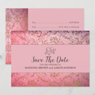 ROSE RUSTIQUE - Enregistrer la carte de date à pla