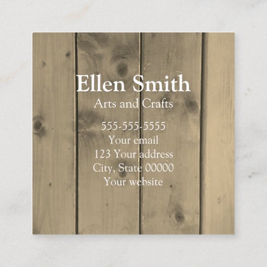 Rose rustique Floral Design Carte de visite (Dos)