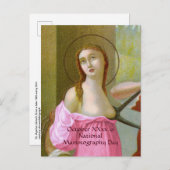 Rose Sainte Agathe (M 003) Carte postale 2 (Devant / Derrière)