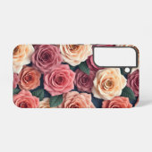 Rose Samsung Galaxy coque (Verso Horizontal)