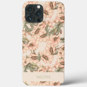 Rose sauvage Coque rose-coque iphone (Verso)