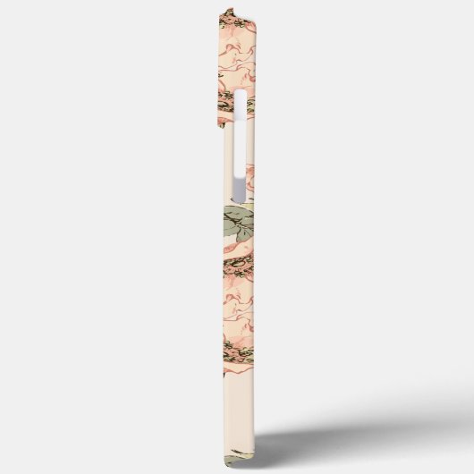 Rose sauvage Coque rose-coque iphone (Verso / Gauche)