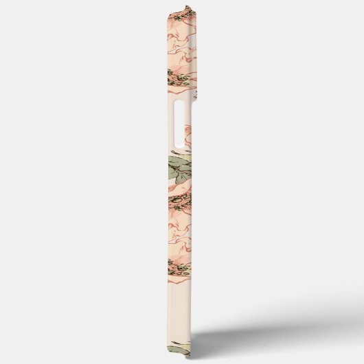 Rose sauvage Coque rose-coque iphone (Verso / Droite)