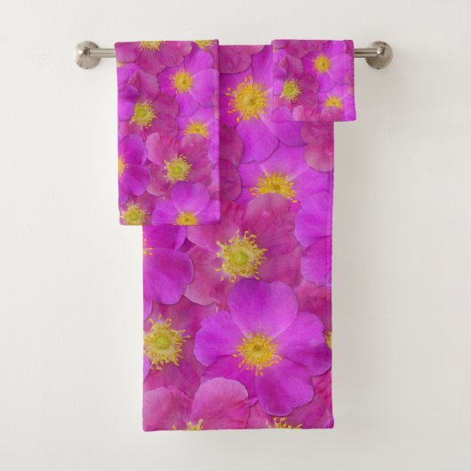 Rose sauvage Motif sans couture (En situation)