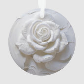 Rose Sculptée - Blanc sur Blanc (dos)