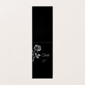 Rose simple en argent (Outside Unfolded)