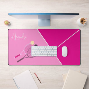 Rose Simple Tennis Moderne Pastel