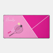 Rose Simple Tennis Moderne Pastel (Recto)