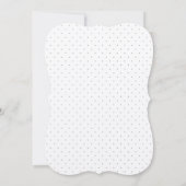 Rose Sketch Engagement Party Invitation à Sepia (Dos)