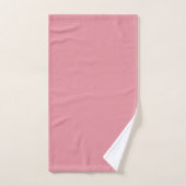 rose solide (Serviette à main)