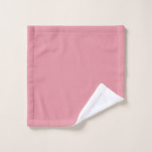 rose solide (Gant de toilette)