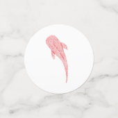 Rose Sous La Mer Animaux Confetti (Petit recto)