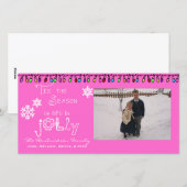 Rose Soyons Jolly Noël Carte photo de vacances (Devant / Derrière)