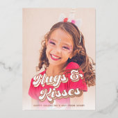 Rose super Gold Valentine's Day Carte photo (Recto)