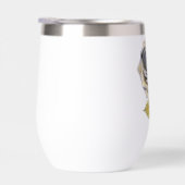 Rose surdimensionné stylisé - Or jaune (Droite)