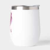 Rose surdimensionné stylisé - Platinum rose (Gauche)