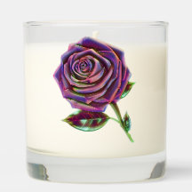 Rose surdimensionnée stylisée - Vacances