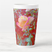 Rose Tall Latte Mug (Devant)