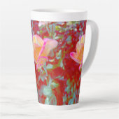 Rose Tall Latte Mug Latte Mok (Rechterhoek)