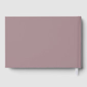 Rose Taupe Mariage moderne Foil (Verso)