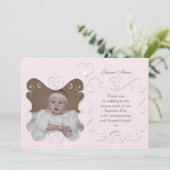 Rose tendre de Merci de photo de coeur (Debout devant)