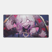 Rose Thorn Gaming Desk Mat | Cute Vampire thème (Recto)