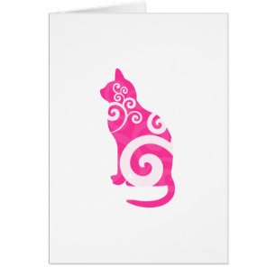 Rose tourbillonnant de chat