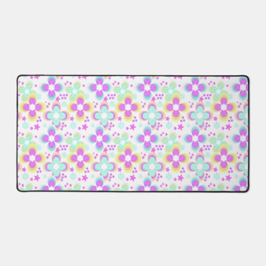 Rose, turquoise, floral (Recto)