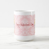 Rose Valentine Silky Terrier Café Mug (Centre)