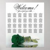 Rose vert Emerald 28 Tableau Mariage (Devant)