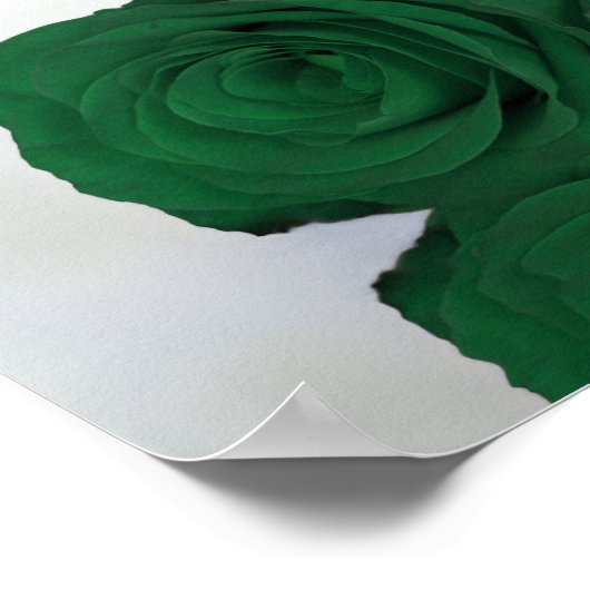 Rose vert émeraude 6 Mariage de table Tableau de s (Coin)