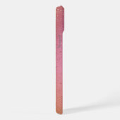 Rose vibrant et fond scintillant (Côté droit)