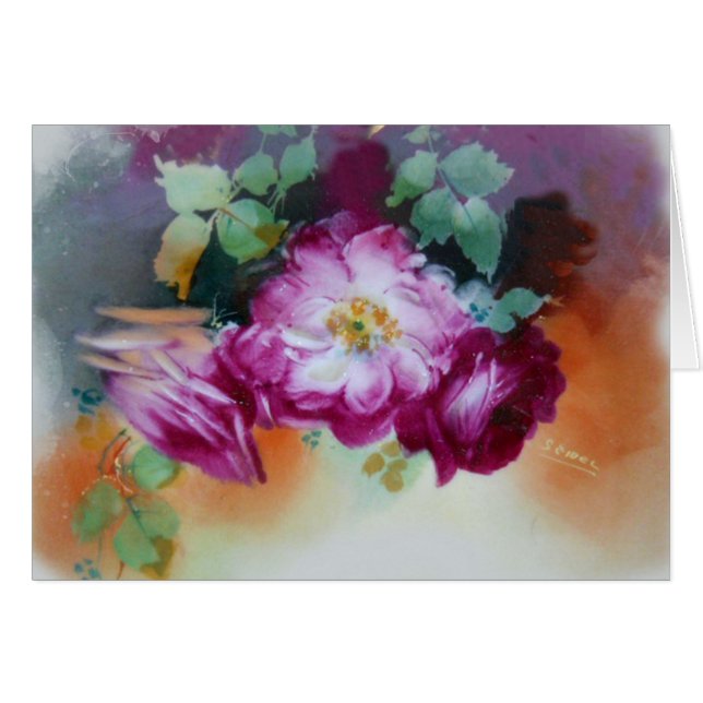 Rose victorien de Ruby (Devant horizontal)