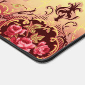 Rose victorien élégant à fleurs vintage (Coin)