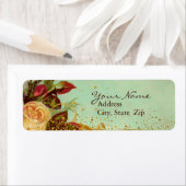 Rose victorien Élégant Étiquette (En situation)