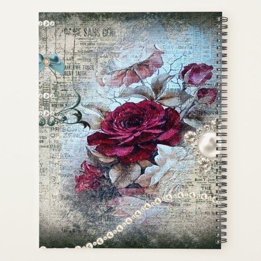 Rose victorien Ephemera (Dos)